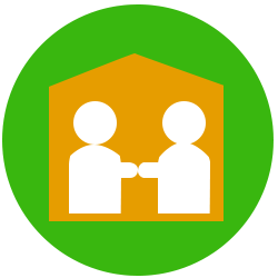 丸夏介護サービス ロゴマーク